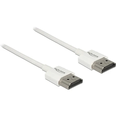 Afbeelding van Dunne Premium HDMI kabel versie 2.0 (4K 60Hz) / wit 1 meter
