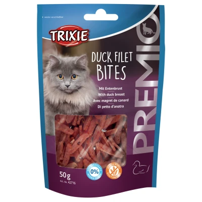 Afbeelding van Trixie Premio Hapjes 50 g Kattensnack Eend