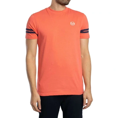 Afbeelding van Sergio Tacchini Grello TEE Tshirt basic, Heren, Maat: Large, Dubarry/maritime blue