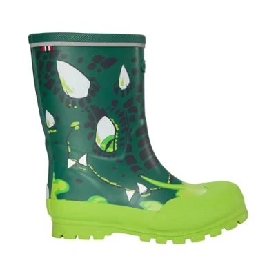 Afbeelding van Viking Jolly Print Regenlaars, uniseks, Bottlegreen Multi, 31 EU Breed