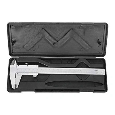 Afbeelding van Micrometer Gauge Schuifmaat, Hoge Nauwkeurigheid Koolstofstaal Metalen Schuifmaat Meetinstrument 0 150mm, Digitale 6 Inch Roestvrijstalen Lin