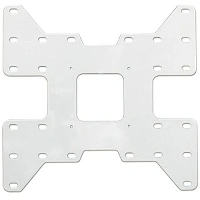 Afbeelding van Witte VESA adapterplaat voor LED LCD OLED TV muur en tafelbevestiging Uitbreiding van 100 200 tot 300 Model: AD3W