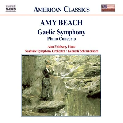 Afbeelding van Alan Feinberg, Nashville Symphony Orchestra, Kenneth Schermerhorn Beach: Gaelic Symphony, Piano Concerto Op.45 (CD)