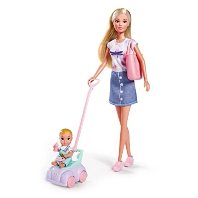 Afbeelding van Steffi Love Baby met Loopauto