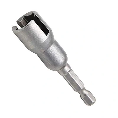 Afbeelding van 2 STKS Wing Moer Driver Wingnut Boor Socket Tool 1/4 &quot;Hex Schacht Slot Moeren voor Panel Schroeven Eye C Haak Bolt