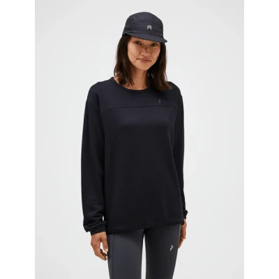 Afbeelding van Peak Performance Trail Polartec CREW Fleece trui, Dames, Maat: Small, Black