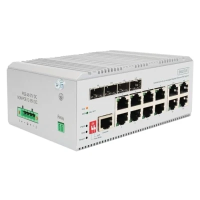 Afbeelding van Digitus DN 651139 netwerk switch Managed L2 Gigabit Ethernet (10/100/1000) Grijs