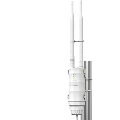Afbeelding van Wavlink AC600 Openlucht Krachtige WiFi versterker/Machtelijke Poe/Dual Band 2.4+5G/2 Antenne met groot bereik （Outdoor Wireless Access Point）