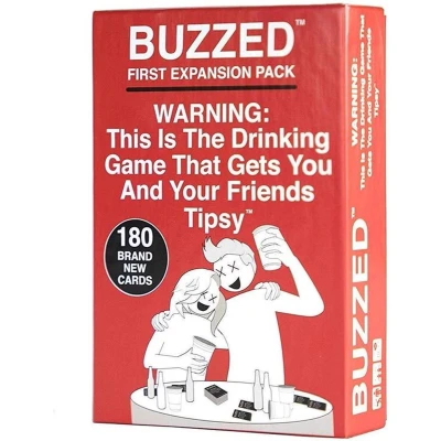 Afbeelding van Buzzed First Expansion The Drinking game that gets you tipsy Engelstalig