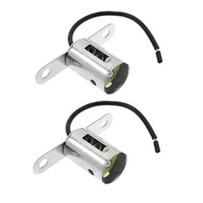 Afbeelding van OTOTEC 2 Stks 1156 BA15S Socket Adapter Vervanging Lamp Houder Richtingaanwijzer Bedrading Harnas Connector voor P 21W / R10W R5W Draad