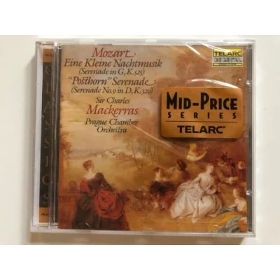 Afbeelding van Mozart: Eine Kleine Nachtmusik, etc / Mackerras, Prague CO