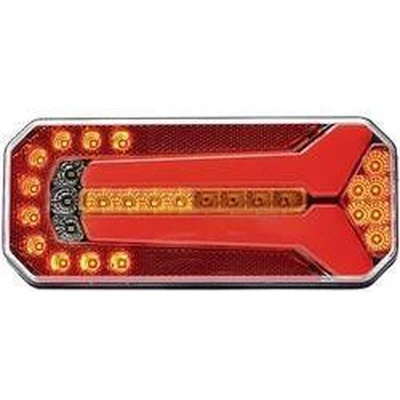 Afbeelding van WAS Aanhangerachterlicht Open kabeleinden Knipperlicht, Remlicht, Mistachterlicht, Achterlicht Achter, Links, Rechts 12 V, 24 V Meerdere kleuren Helder glas