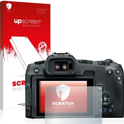 Afbeelding van upscreen Screenprotector voor Canon EOS R8 Folie Beschermfolie transparant