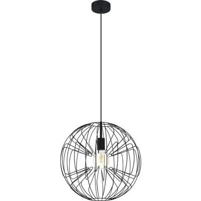 Afbeelding van EGLO Okinzuri 1 Hanglamp E27 Ã ̃ 45 cm Zwart
