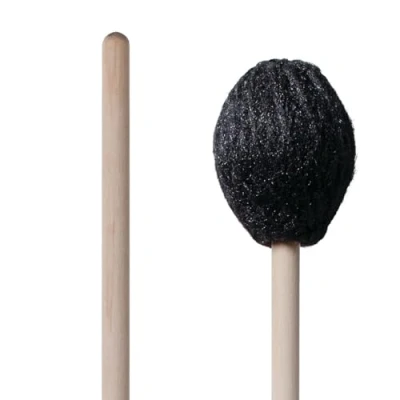Afbeelding van Vic Firth Corpsmaster® Multi Application Series Marimba Mallets Medium Hard Yarn Black Pair