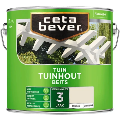 Afbeelding van CetaBever Tuinhout Beits Dekkend 2,5 liter Mengbaar
