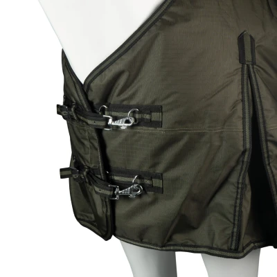Afbeelding van Horka Outdoordeken Dime 600D, 200g Donker Olijf 165/215