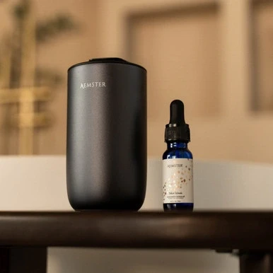 Afbeelding van Aemster Haevn Move, Portable Aroma Diffuser Zwart