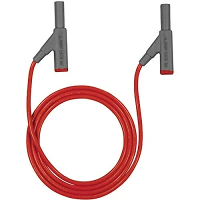 Afbeelding van Beha Amprobe SML 4W rt 2m 3313550 307112 veiligheidsmeetkabel 4 mm stekker 2.00m rood 1st