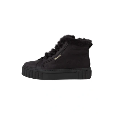 Afbeelding van Tamaris Snowboots, Dames, Maat: 38, Black Leer