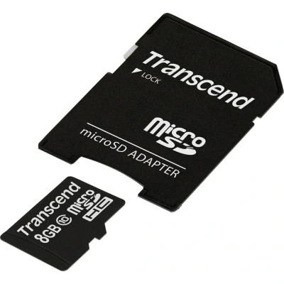 Afbeelding van Transcend MicroSDHC 8GB Class 10 [TS8GUSDHC10]