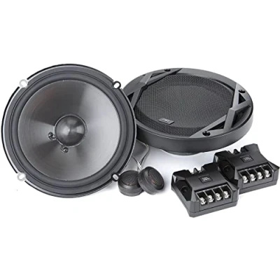 Afbeelding van JBL Club 6500C 2 weg auto geluidssysteem 180 watt componenten luidspreker boxen set met 16 cm Plus One inbouw autoluidspreker, Silk Dome tweeter &amp; crossover zwart