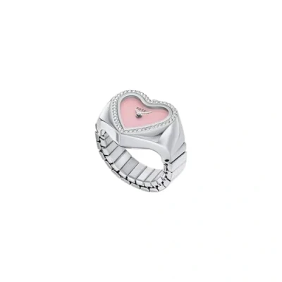 Afbeelding van Fossil ES5408 Dames Horloge 18mm Zilverkleurig