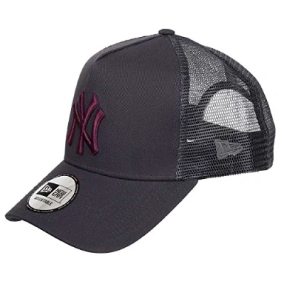 Afbeelding van New Era York Yankees Gray Edition A Frame Trucker Cap One Size