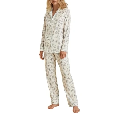 Afbeelding van CALIDA Night Lovers Pyjama Glacier Blue, 1 stuk, maat 48 50, 48/50