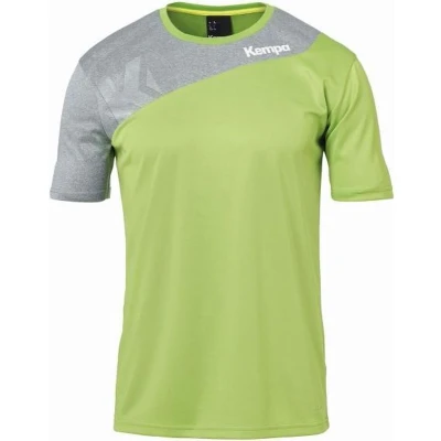 Afbeelding van Kempa Core 2.0 Shirt Hoop Groen Donker Grijs Melange Maat 2XL