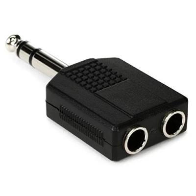 Afbeelding van Hosa GPP359 Dual adapter 6,3 mm TRS