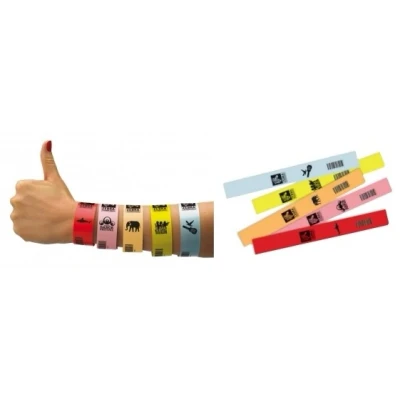 Afbeelding van Zebra Z Band Fun Polsbandje 10012713 6K oranje 25x254mm 6x350 stuks