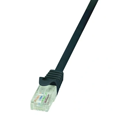 Afbeelding van LogiLink CP1043U netwerkkabel 1,5 m Cat5e U/UTP (UTP) Zwart