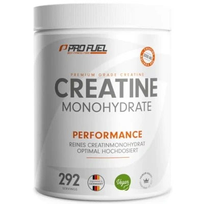 Afbeelding van Creatine monohydraat poeder 1 kg optimaal hooggedoseerd laboratoriumgetest met certificaat 292 porties