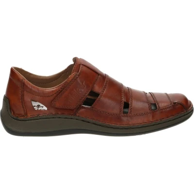 Afbeelding van Rieker Sandaal Heren Bruin/Cognac