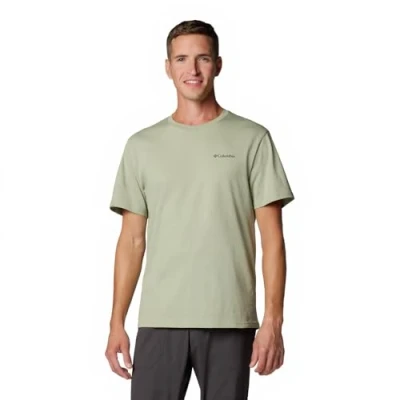 Afbeelding van T Shirt Columbia Men Barton Springs SS Graphic Tee Safari/Black XL
