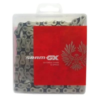 Afbeelding van Schakelketting Sram PC GX Eagle HollowP 126 schakels 12 voudig met Power Lock