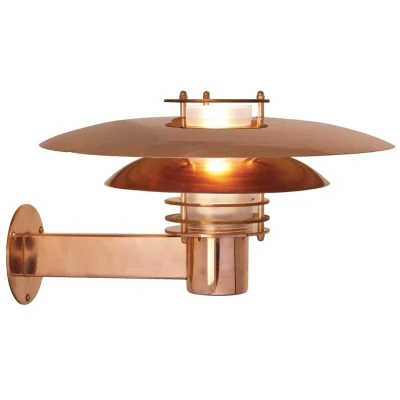 Afbeelding van Nordlux, Tuinverlichting, Phoenix, wandlamp, koper (E27, IP54)