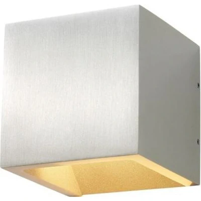 Afbeelding van Artdelight Wandlamp Cube 10x10 cm aluminium