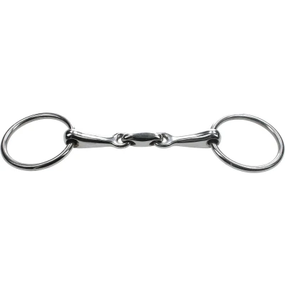 Afbeelding van BR Dubbel gebroken watertrens pony 14 mm ø 55 11,5 Grijs