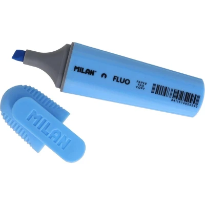 Afbeelding van Fluorescerende Markeerstift Set Milan Blauw (12 Stuks)
