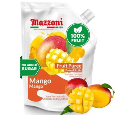 Afbeelding van Mazzoni 100% Fruitpuree Mango 1kg