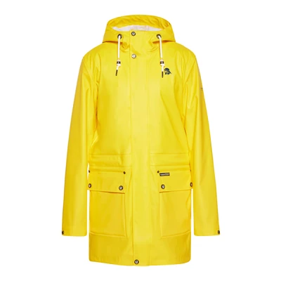 Afbeelding van DREIMASTER Heren Regenjas XXL / Geel 100% Polyester