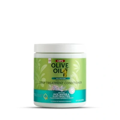 Afbeelding van ORS Max Moisture Leave In Conditioner 567g Met Kokosolie, Gehydrolyseerd Collageen &amp; Zijdeproteïne voor Gehydrateerd en Glanzend Haar, Versterkt Herstelt Beschadigd Haar