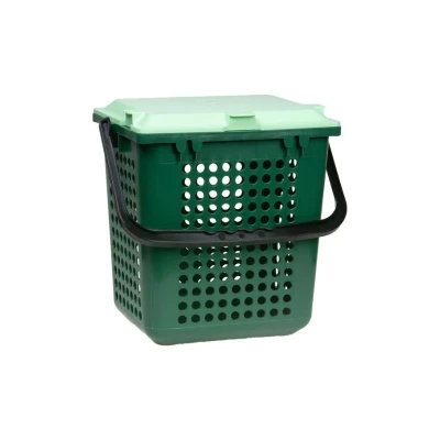 Afbeelding van Biomat GFT container Airbox met luchtgaten 26 x 19,8 25,6 cm