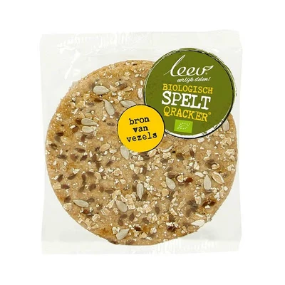 Afbeelding van Leev bio Spelt Qrackers 44g
