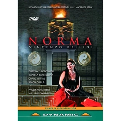 Afbeelding van Dimitra Theodossiou, Carlo Ventre, Daniela Barcellona Bellini: Norma (2 DVD)
