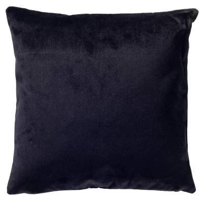 Afbeelding van Hoii CELESTE Sierkussen 45x45 cm Raven Zwart met duurzame kussenvulling