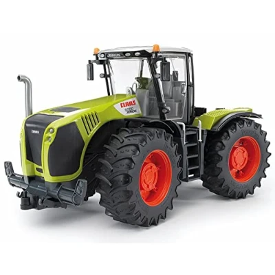 Afbeelding van bruder 03015 Claas Xerion 5000, voertuigen, tractor, boerderij, landbouw, bworld, speelgoed
