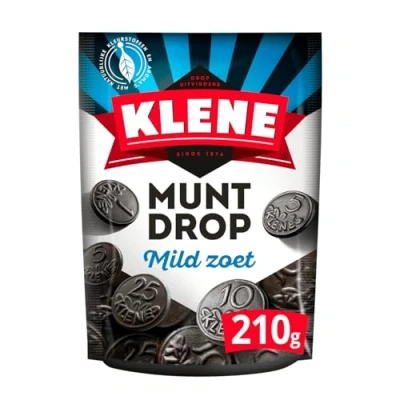 Afbeelding van Klene Muntdrop 8x210g